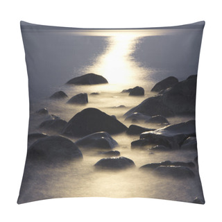 Personality  Moonlit Night At Onega Pillow Covers