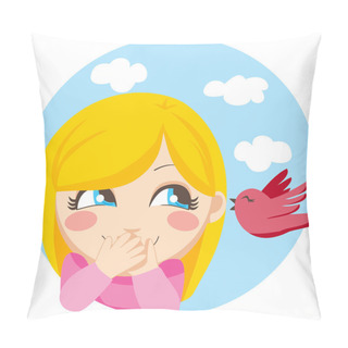 Personality  Little Bird Told Me Pillow Covers
