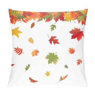 Personality  Autumn Bright Leaves Pillow Covers