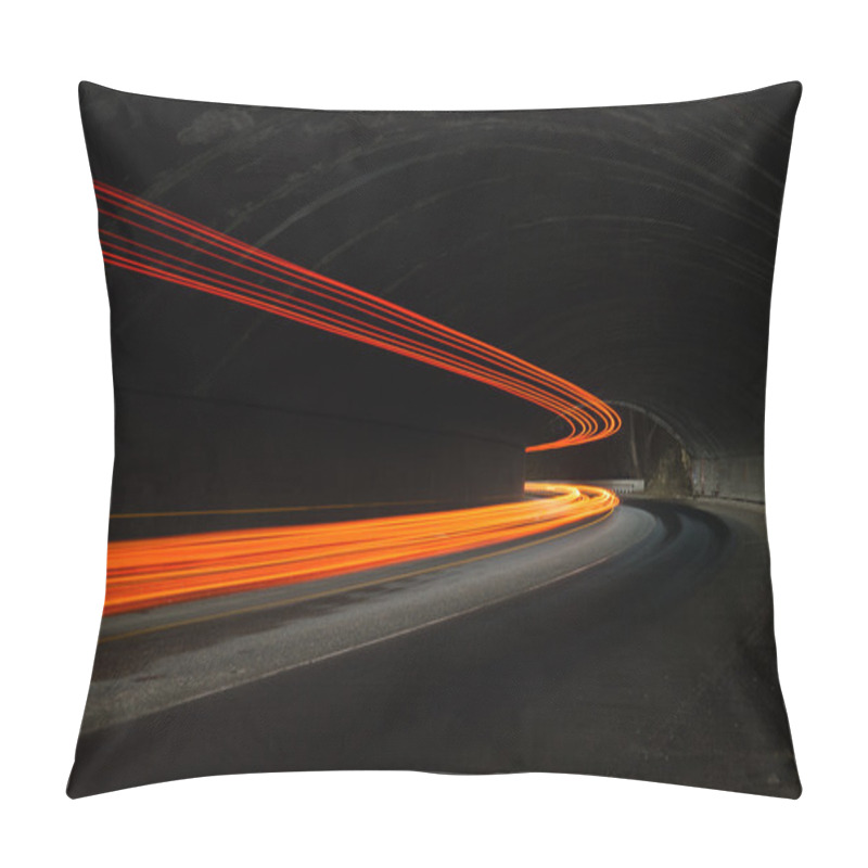 Personality  Interesting And Abstract Lights In Orange, Red, Yellow And White Pillow Covers