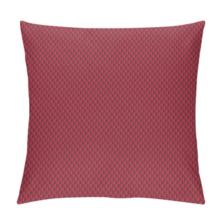 Personality  Mesh Structure Red Pillow Covers