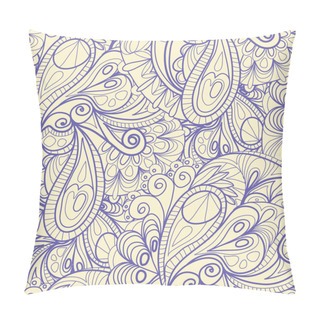 Personality  Hand-Drawn Abstract Seamless Pattern. Pillow Covers