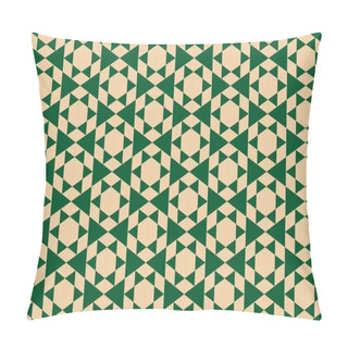 Personality  Seamless Abstract Background With Geometric Elements Pillow Covers