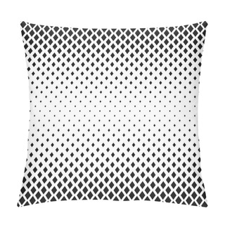 Personality  Monochrome Rhombus Shape Pattern Design Background Pillow Covers