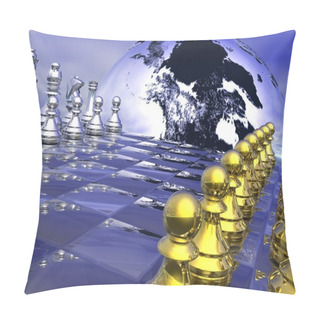 Personality  Strategy On Earth Pillow Covers
