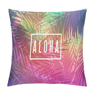 Personality Aloha Hawaii Greeting Card Pillow Covers
