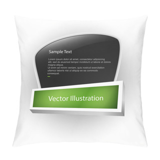 Personality  Vector Banner. Vector Illustration  Pillow Covers