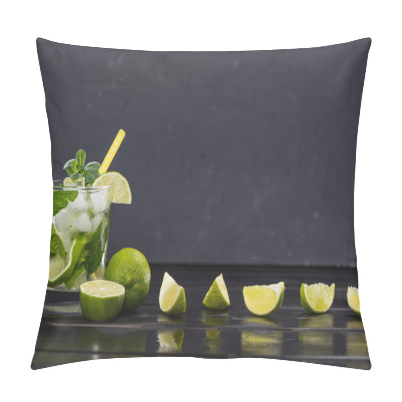 Personality  Mojito cocktail ingredients  pillow covers