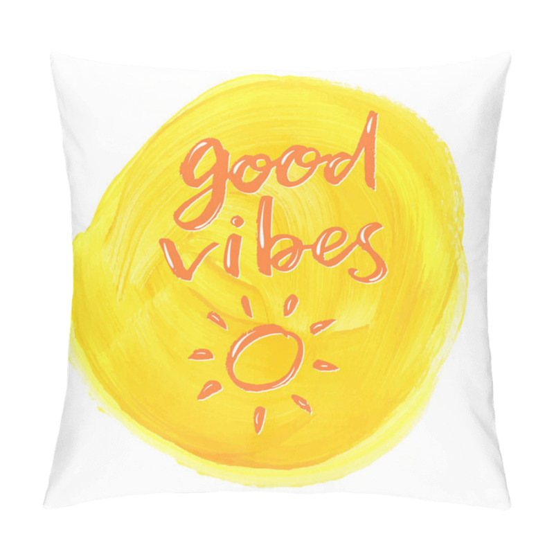 Personality  Good vibes  quote pillow covers