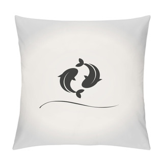 Personality  Menu - The Icon. Vector Illustration. Pillow Covers