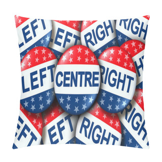 Personality  Centre Politics Pillow Covers