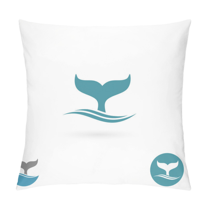 Personality  Whale Label Pillow Covers
