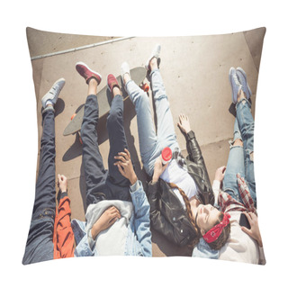 Personality  Teenagers Group Having Fun  Pillow Covers