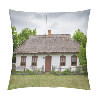 Personality  Old Cottage In Lowicz, Poland  Pillow Covers