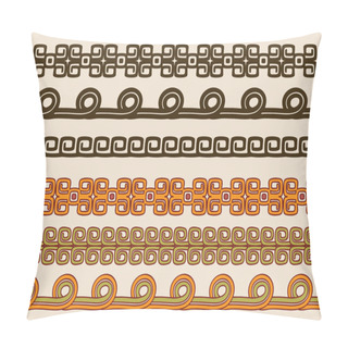 Personality  Native American Pattern Border Set Pillow Covers