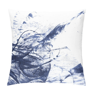 Personality  Abstract Ink Blotch Pillow Covers