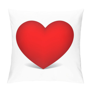 Personality  Red Heart Pillow Covers
