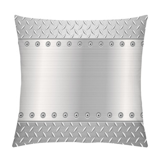 Personality  Diamond Metal Background 2 Pillow Covers