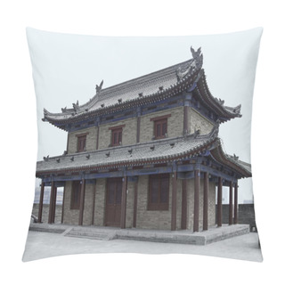 Personality  Upon The City Wall Of Xian Pillow Covers