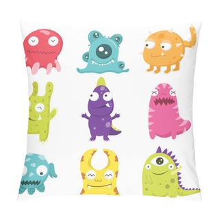 Personality  Cute Monster Collection Set Pillow Covers