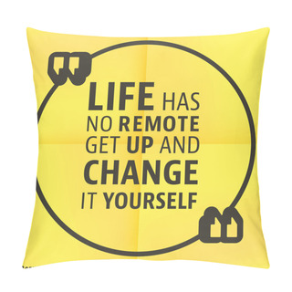 Personality  Quote Square Template Pillow Covers