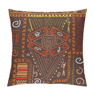 Personality  Indigenous Pattern - Vector Illustration Pillow Covers