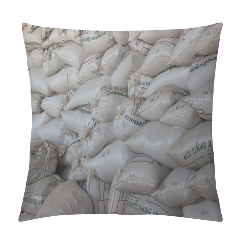 Personality  Arrangement With Lots Of Fertilizer Sacks. Pillow Covers