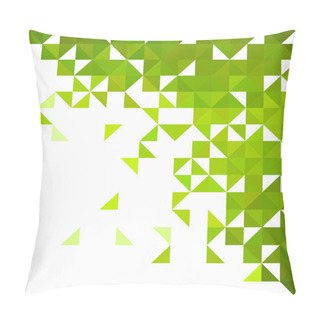 Personality  Retro Triangles Corner Background Pillow Covers
