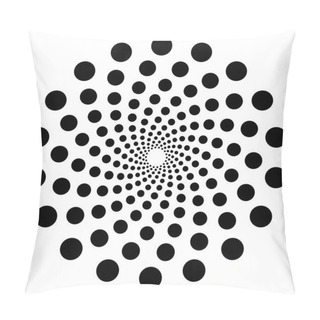 Personality  Abstract Motif With Circles Pillow Covers