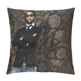 Personality  Ridiculous Business Man Pillow Covers