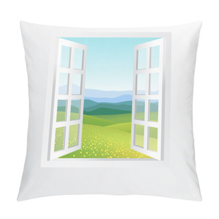 Personality  Open Window Pillow Covers