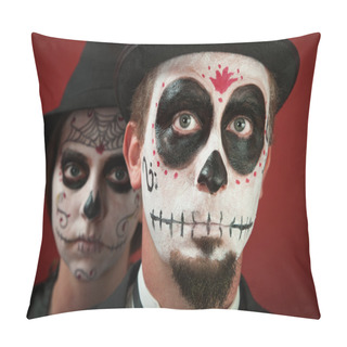 Personality  All Souls Day Couple Pillow Covers