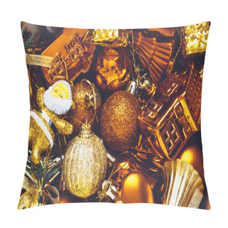 Personality  Christmas Magic Background Pillow Covers