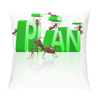 Personality  Realizing Executing Plan Pillow Covers
