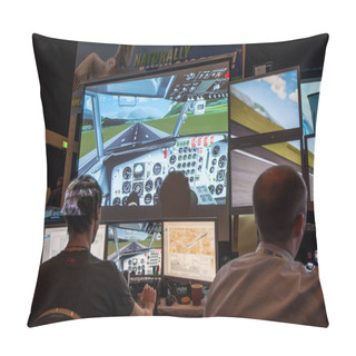 Personality  FSWeekend Flightsimulation Exhibit 2013 Pillow Covers