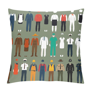 Personality  Workers, Profession People Uniform Pillow Covers
