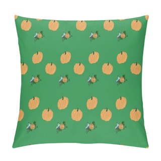 Personality  Colored Background With Different Accessories Pillow Covers