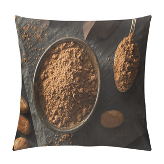 Personality  Raw Organic Cocoa Powder Pillow Covers