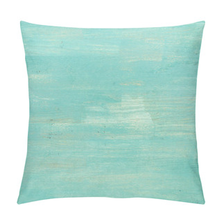 Personality  Turquoise Wooden Background Pillow Covers