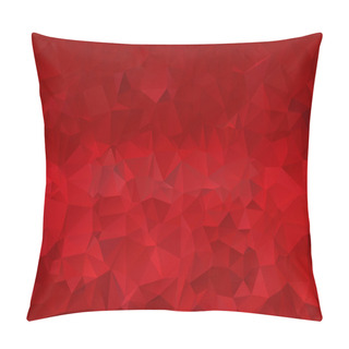 Personality  Blood Cells Polygon Vector Background Pillow Covers