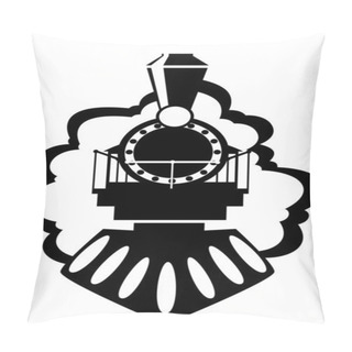 Personality  An Old Locomotive Pillow Covers