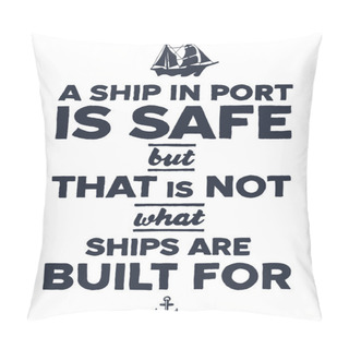 Personality  Vintage Nautical Illustration Pillow Covers