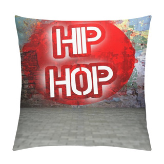 Personality  Graffiti Wall With Hip Hop, Urban Art Pillow Covers