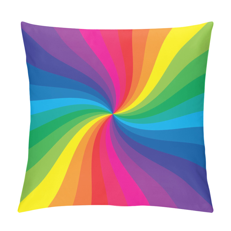 Personality  Rainbow Burst Pillow Covers