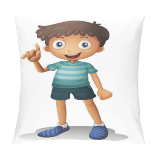 Personality  A Boy Pillow Covers