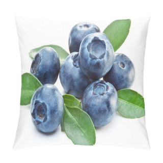 Personality  Blueberries With Leaves Pillow Covers