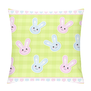 Personality  Bunny Pattern Pillow Covers