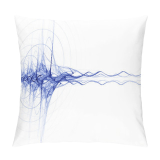 Personality  Blue Energy Impulse Pillow Covers