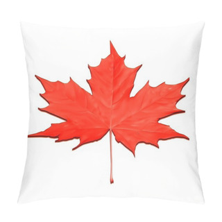 Personality  Red Maple Leaf Vector Pillow Covers