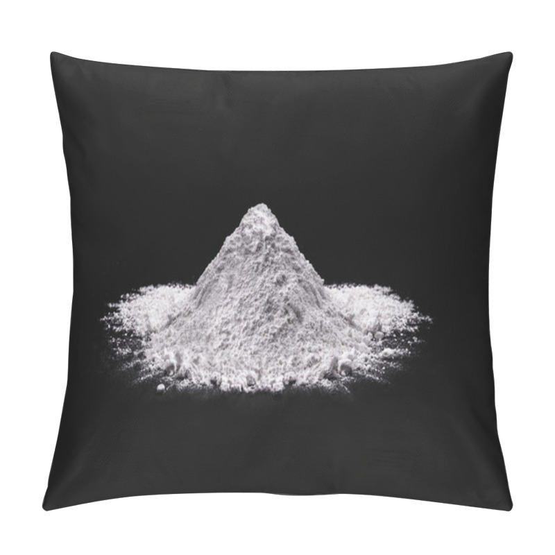 Personality  Calcium Hydroxide, Also Known As Hydrated Lime, Lime Milk, Neutralac, Or Slake. Product For Industrial Use For Different Purposes. Pillow Covers